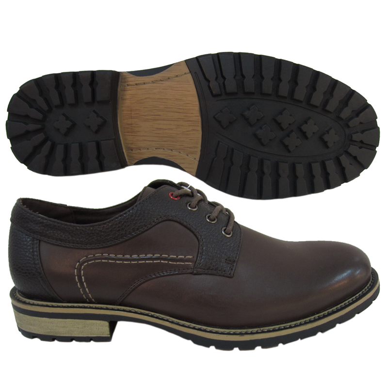 MEN SHOES STYLE NO.2197F-1-12K DR BROWN